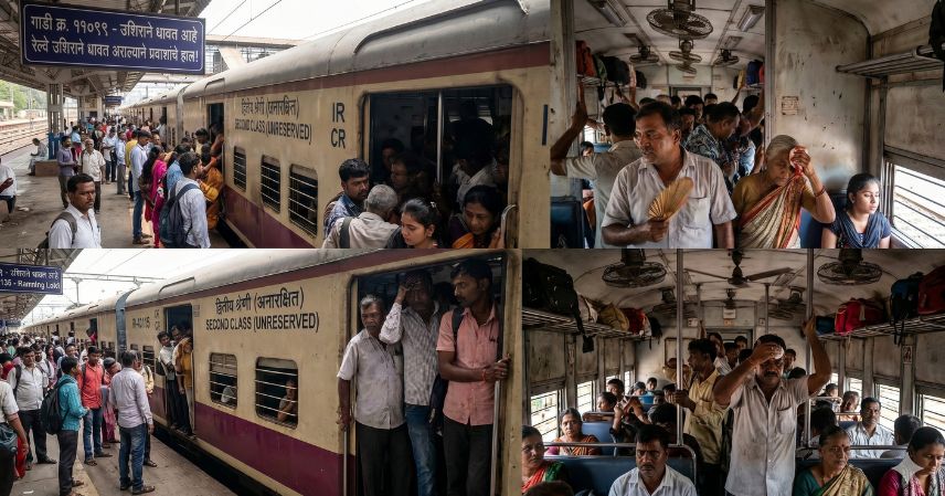 कोंकणात जाणाऱ्या रेल्वे वारंवार लेट, प्रवासी हैराण konkan varta image (2)